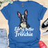 Life is better with a frenchie - V6 - Elegant Graphic T-Shirt